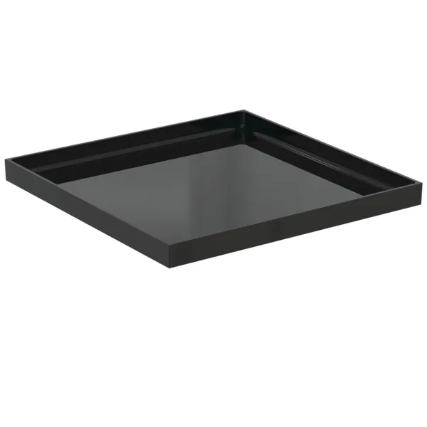 Waschbecken „Solos“ 33 × 33 × 3 cm in Schwarz Waschbecken „Solos“ 33 × 33 × 3 cm in Schwarz