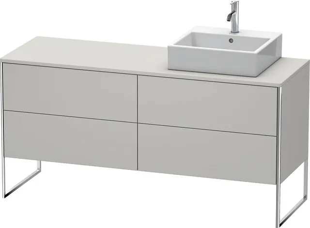 Duravit Waschtischunterschrank bodenstehend „XSquare“ 160 × 77,8 × 54,8 cm