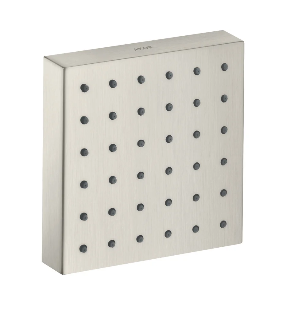Hansgrohe AXOR ShowerSolutions Brausemodul 120/120 Unterputz eckig Edelstahl Optic