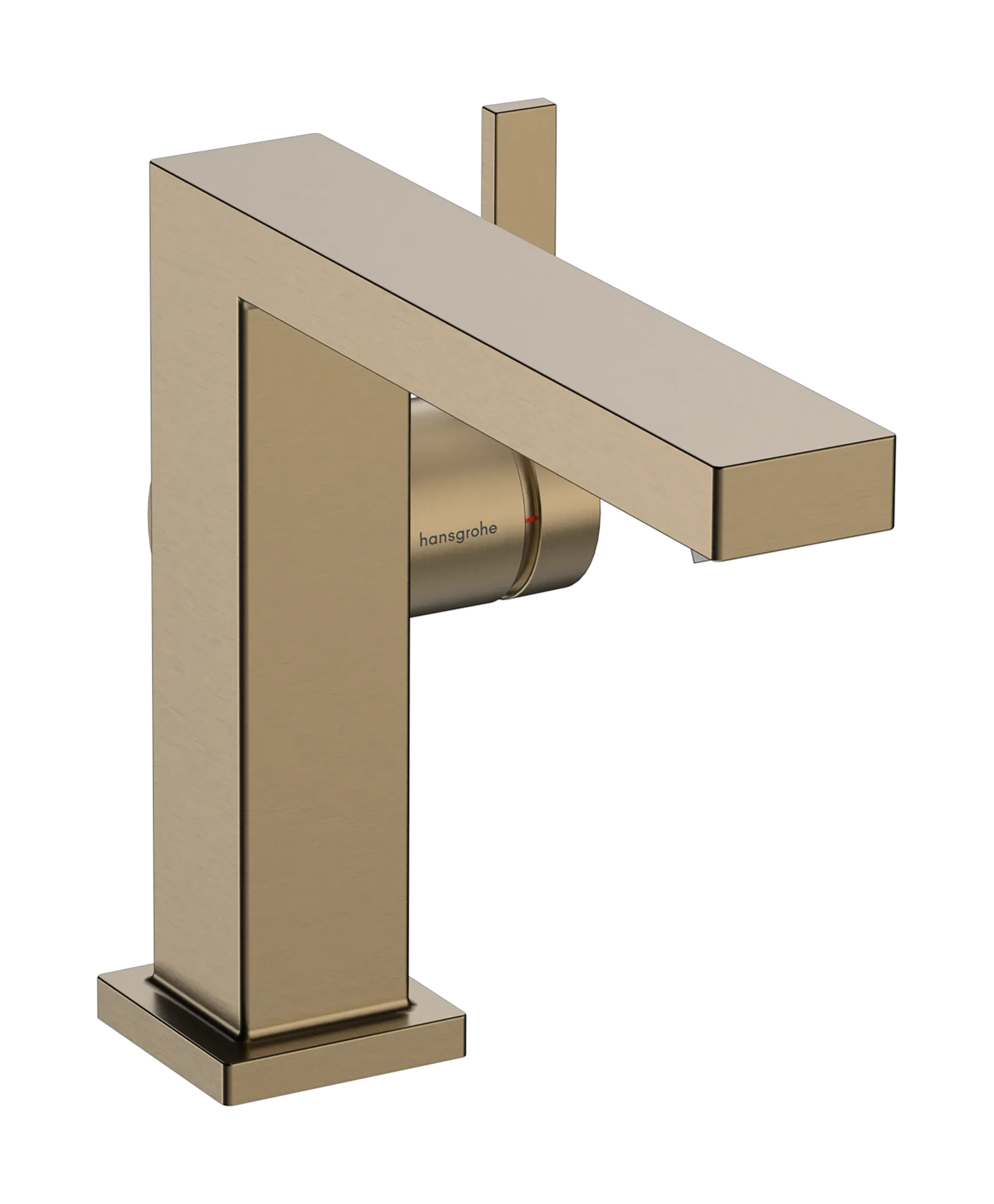 Hansgrohe Tecturis E Einhebel-Waschtischmischer 110 Fine CoolStart mit Push-Open Ablaufgarnitur, Brushed Bronze, Ausladung 155 mm, Auslaufhöhe 133 mm Hansgrohe Tecturis E Einhebel-Waschtischmischer 110 Fine CoolStart mit Push-Open Ablaufgarnitur, Brushed Bronze, Ausladung 155 mm, Auslaufhöhe 133 mm
