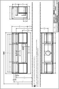 Villeroy & Boch Waschtischunterschrank „Finion“ für Schrankwaschtisch 160 × 60,3 × 50,1 cm 4 Schubladen, für Waschtischposition mittig, inkl. Beleuchtung mittig