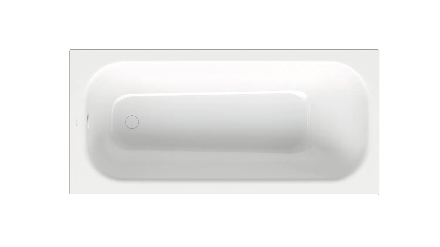 Bette BetteClassic Badewanne Rechteck 1700x800x450 mm Weiß glasierter Titan-Stahl Einbau 1-Sitzer Bade-Duschkombination