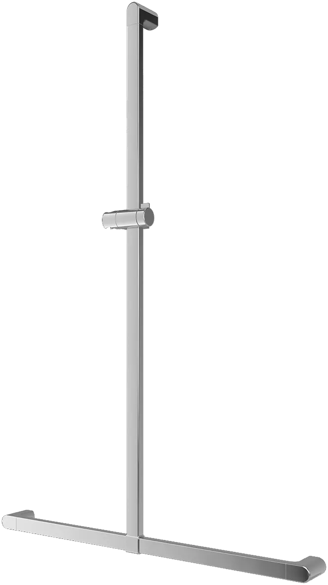 Villeroy & Boch Wandhandlauf T-Form mit Brausehalter „ViCare Design“ Villeroy & Boch Wandhandlauf T-Form mit Brausehalter „ViCare Design“