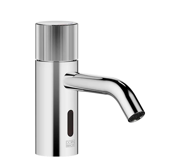 Waschtischarmatur mit elektronischer Öffnungs- und Schließfunktion ohne Ablaufgarnitur META Chrom 44511660 Waschtischarmatur mit elektronischer Öffnungs- und Schließfunktion ohne Ablaufgarnitur META Chrom 44511660