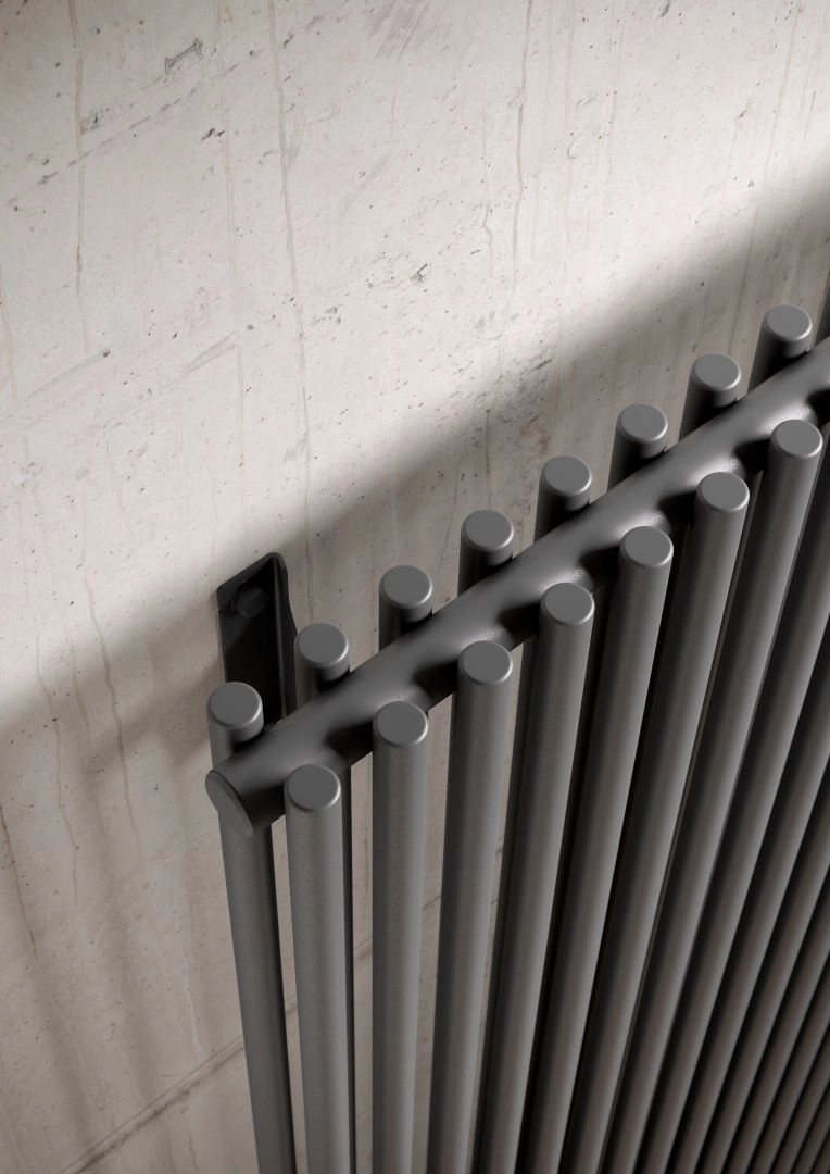 Kermi Design-Heizkörper „Pio®“ zweilagig 48,4 × 45 cm in Anthracite Grey Kermi Design-Heizkörper „Pio®“ zweilagig 48,4 × 45 cm in Anthracite Grey