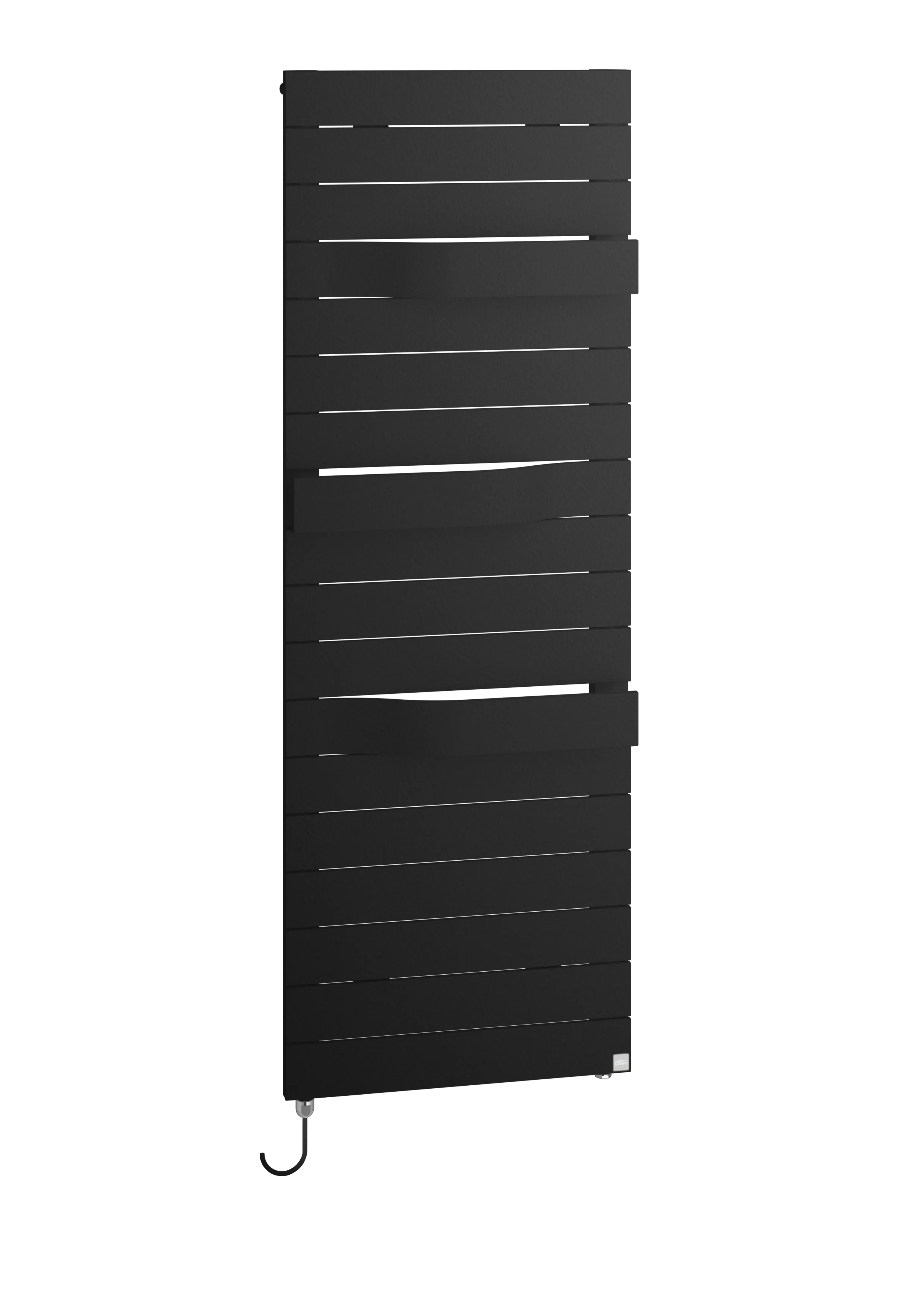 Kermi Design-Elektroheizkörper „Tabeo®-E“ 50 × 119,7 cm in Graphit Metallic