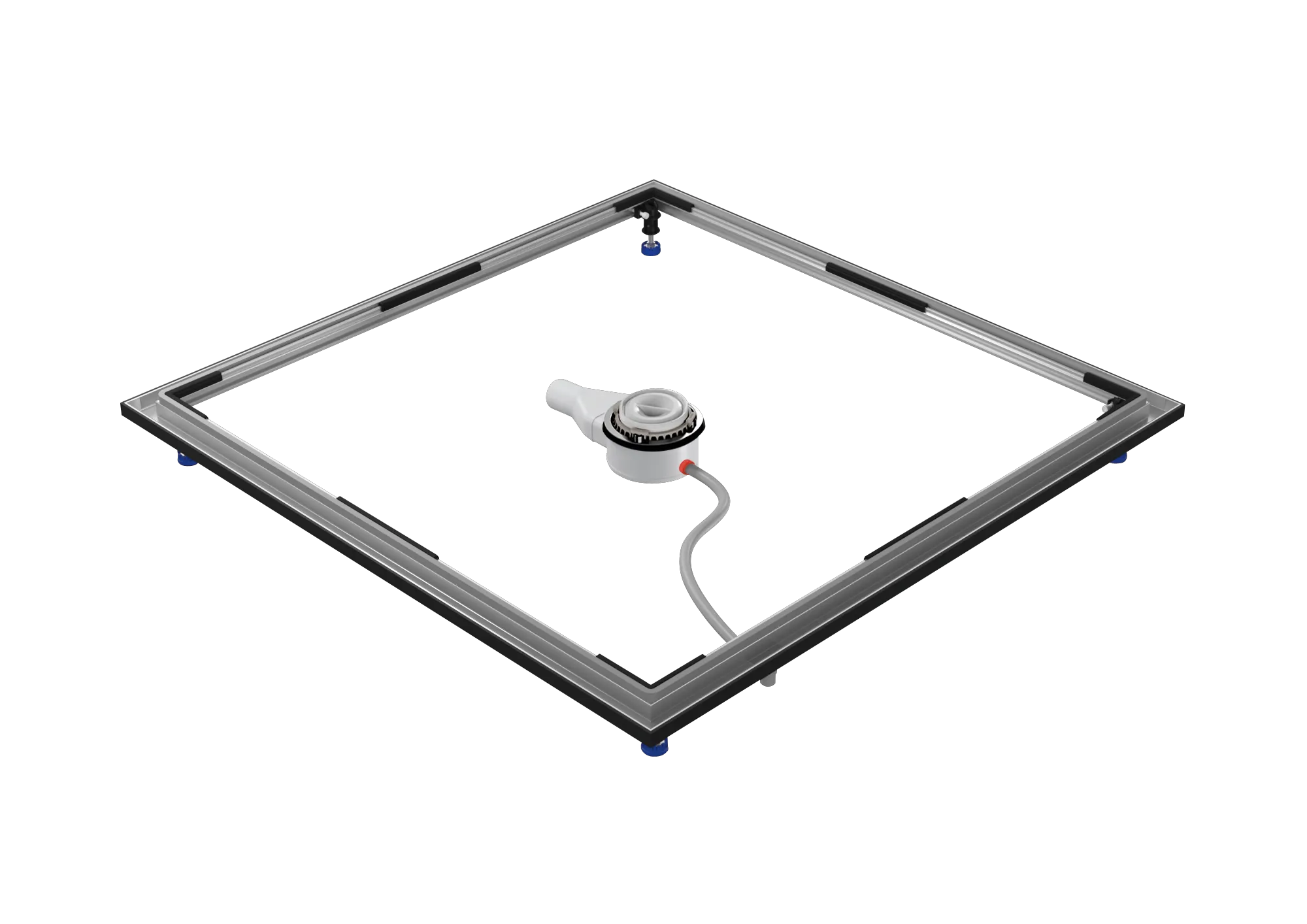 Kaldewei Einbau-System-Rahmen für Duschwannen „ESR“ 80 × 120 cm Größe: 122,8 × 82,8 cm Kaldewei Einbau-System-Rahmen für Duschwannen „ESR“ 80 × 120 cm Größe: 122,8 × 82,8 cm