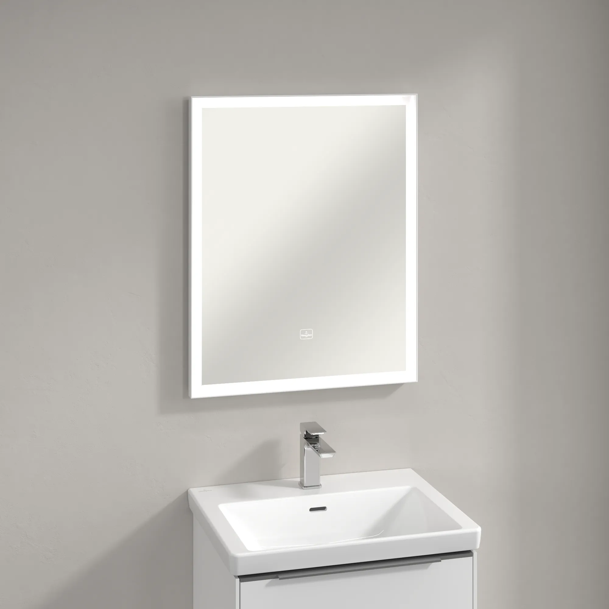 Villeroy & Boch Spiegel „Subway 3.0“ 60 × 75 cm in White Matt