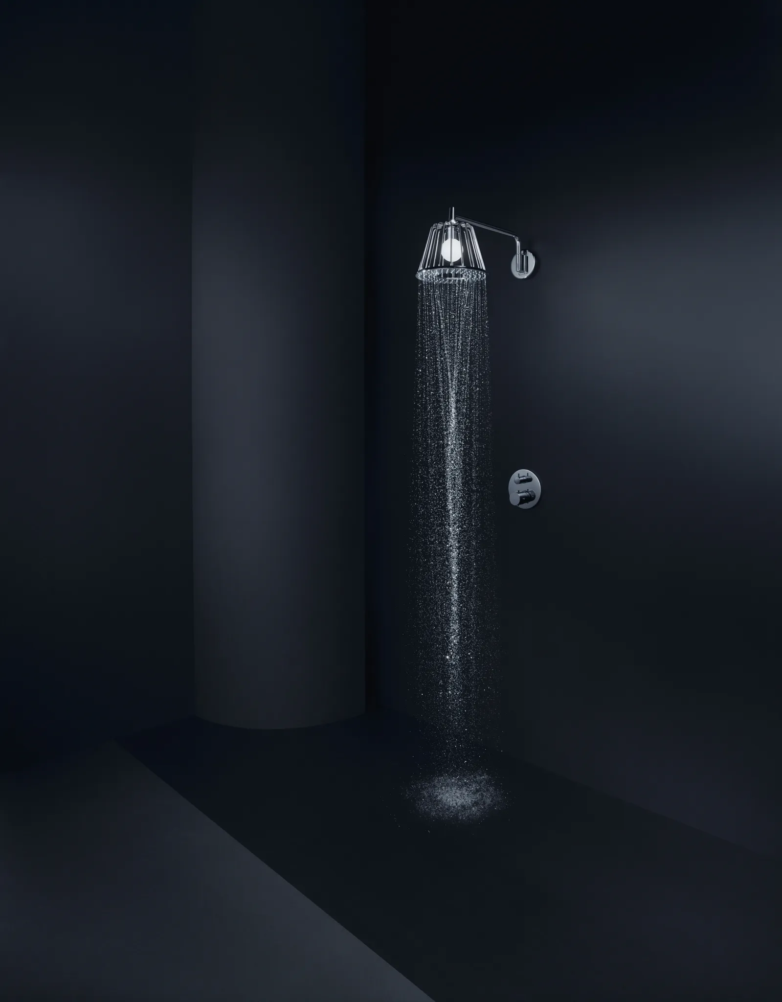 Hansgrohe AXOR LampShower/Nendo 275 mm Rain, Chrom Hansgrohe AXOR LampShower/Nendo 275 mm Rain, Chrom