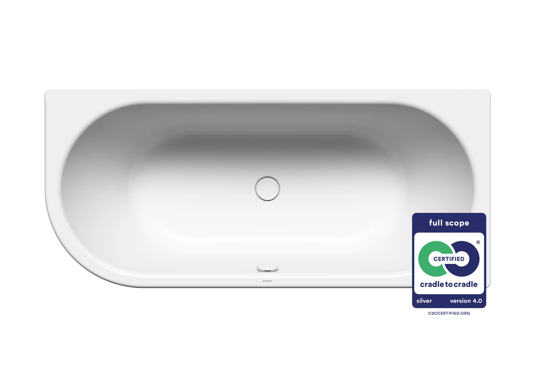 Kaldewei CENTRO DUO 1 LINKS Badewanne, oval, 1800x800 mm, alpinweiß, MADE IN GERMANY Kaldewei CENTRO DUO 1 LINKS Badewanne, oval, 1800x800 mm, alpinweiß, MADE IN GERMANY