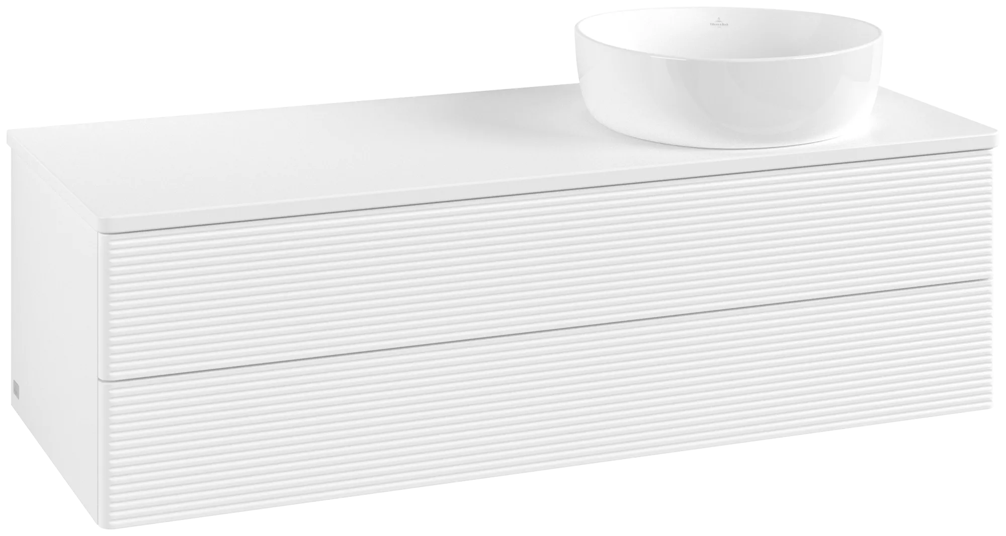 Villeroy & Boch Antao Waschbeckenunterschrank K23_5, 1200x360x500mm, Holz, White Matt Lacquer