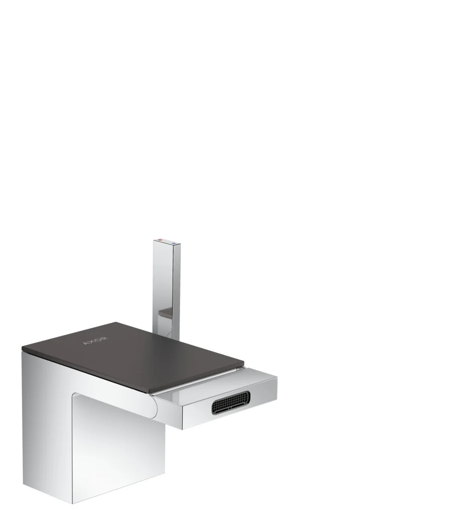 Hansgrohe AXOR MyEdition Bidetmischer - Einhebel-Bidetmischer mit Push-Open Ablaufgarnitur, Chrom, Ausladung 121 mm, Auslaufhöhe 83 mm Hansgrohe AXOR MyEdition Bidetmischer - Einhebel-Bidetmischer mit Push-Open Ablaufgarnitur, Chrom, Ausladung 121 mm, Auslaufhöhe 83 mm