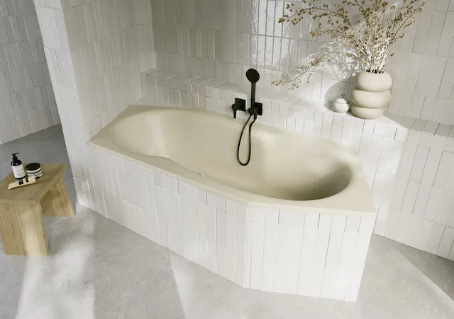 Bette Badewanne BW Sonstige 2-Sitzer Sechseck Jasmin 2060x900x450 mm Einbau mit Überlauf vorne Bette Badewanne BW Sonstige 2-Sitzer Sechseck Jasmin 2060x900x450 mm Einbau mit Überlauf vorne