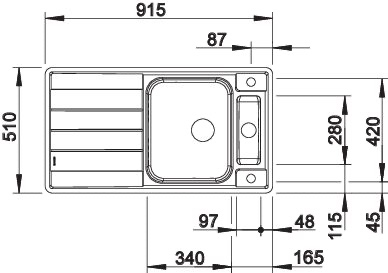 BLANCO AXIS III 5 S-IF