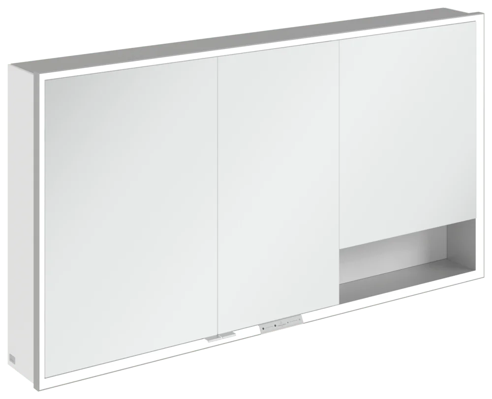 Villeroy & Boch Aufputz-Spiegelschrank My View+ A48114, 1400 x 750 x 168 mm, Pure White