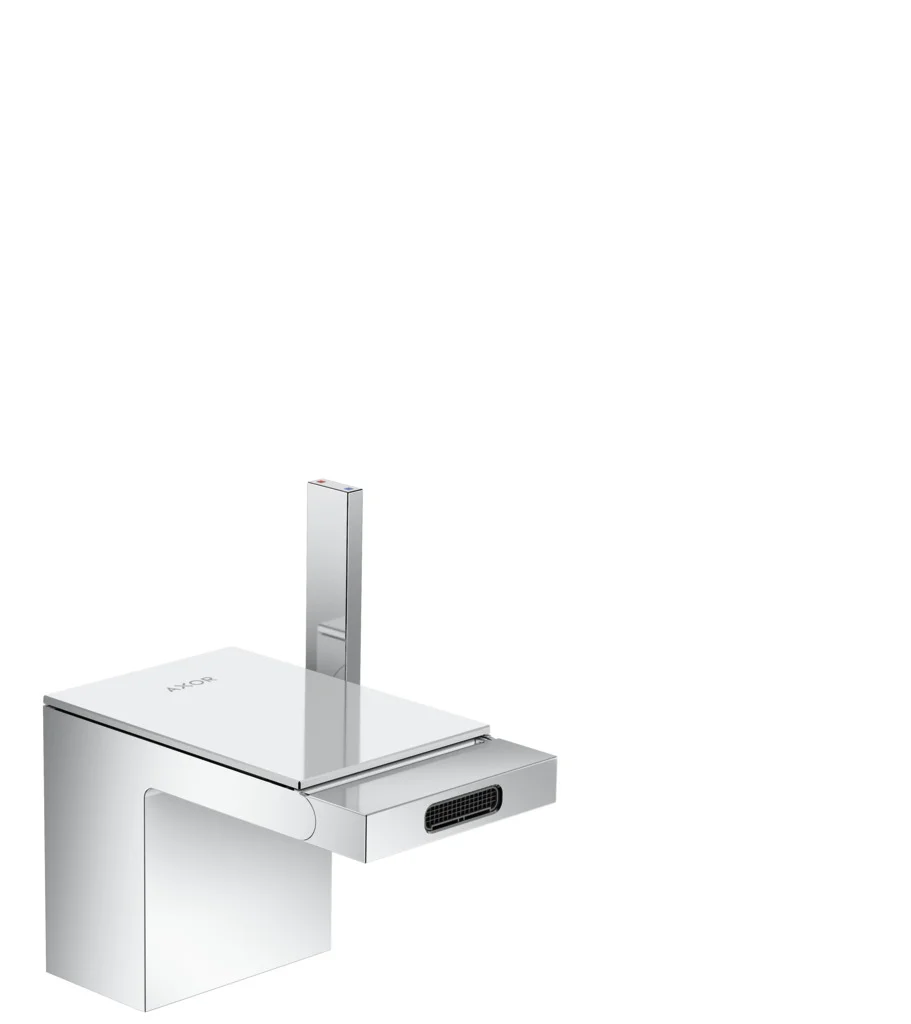 Hansgrohe AXOR MyEdition Bidetmischer - Einhebel-Bidetmischer mit Push-Open Ablaufgarnitur, Chrom, Ausladung 121 mm, Auslaufhöhe 83 mm Hansgrohe AXOR MyEdition Bidetmischer - Einhebel-Bidetmischer mit Push-Open Ablaufgarnitur, Chrom, Ausladung 121 mm, Auslaufhöhe 83 mm