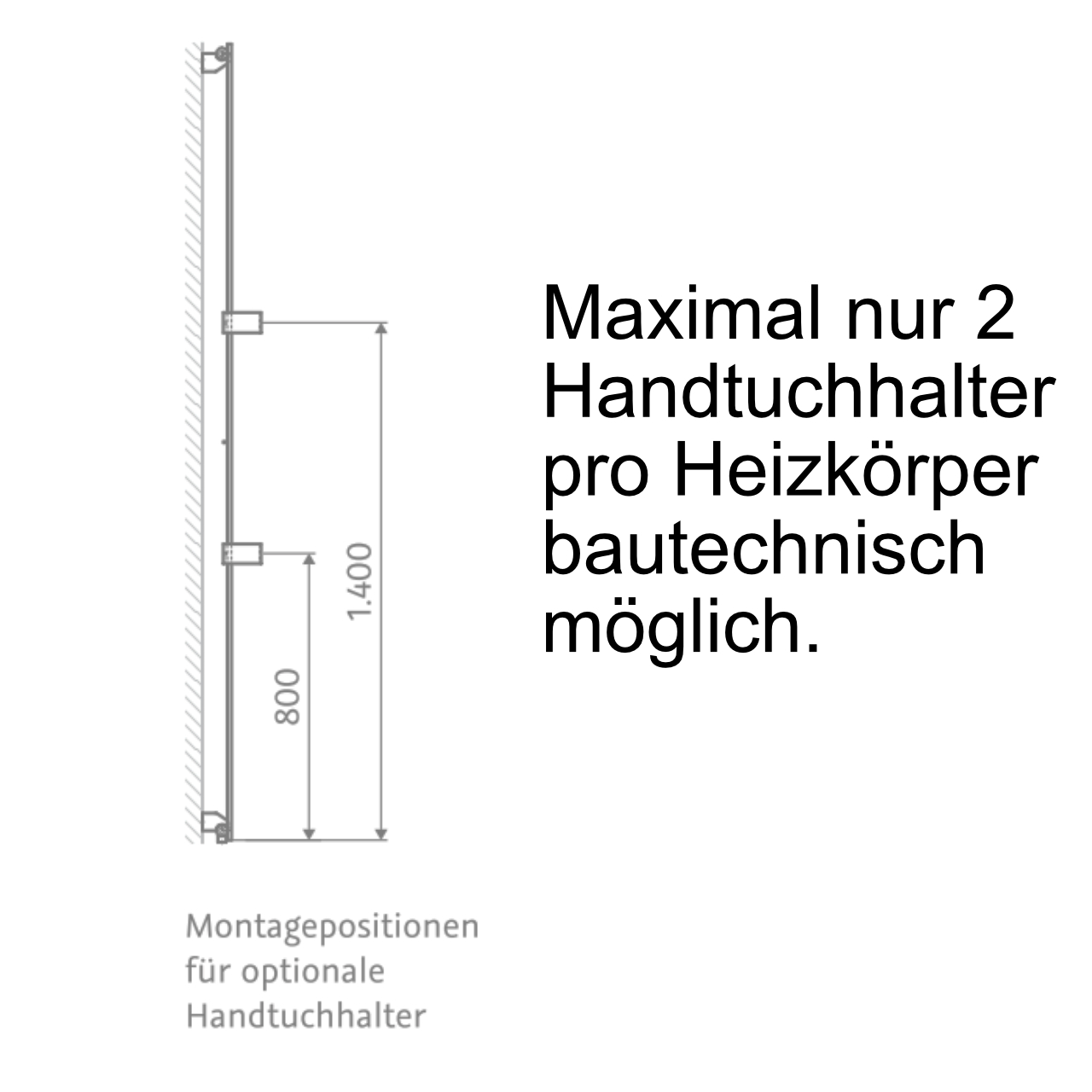 HSK Designheizkörper „Alto“ 29,8 × 200 cm in Silber HSK Designheizkörper „Alto“ 29,8 × 200 cm in Silber