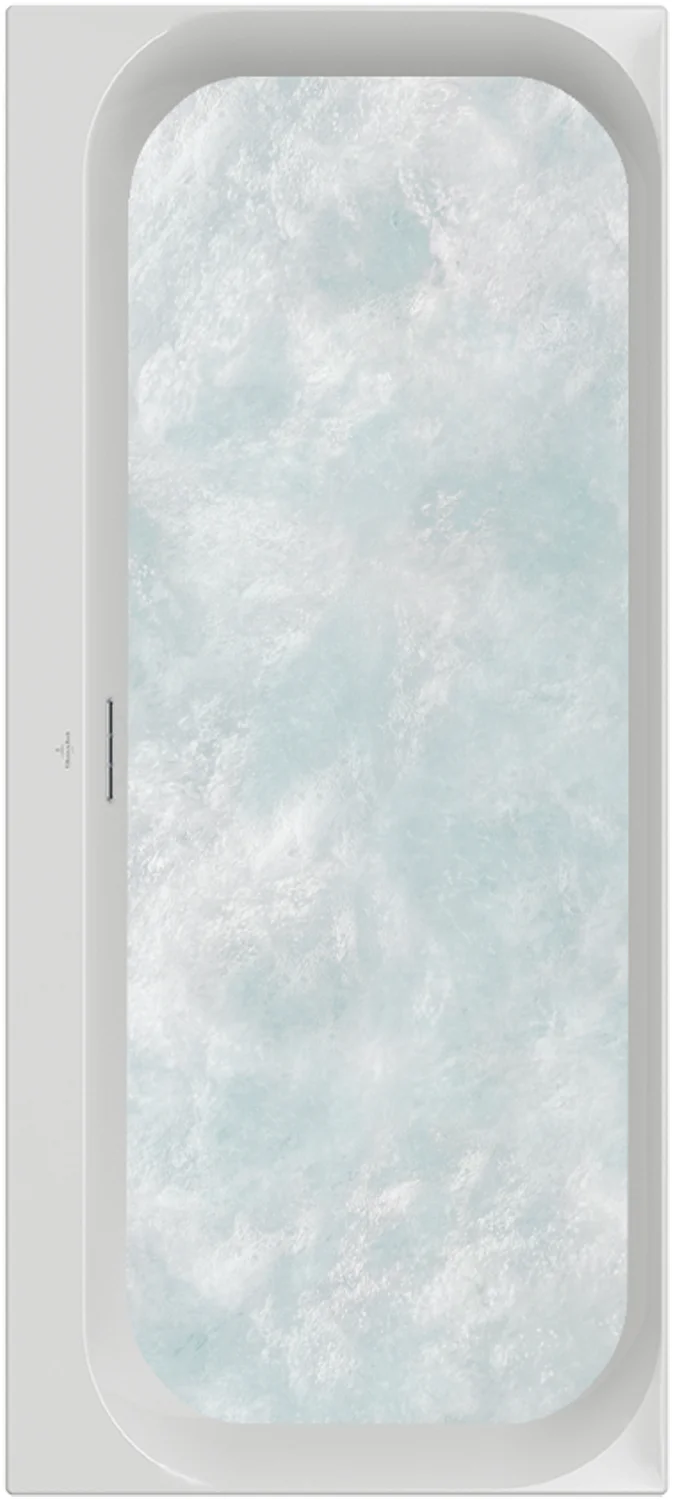 Villeroy & Boch rechteckige Badewanne Loop & Friends UAC180LOF2A1V, 1800 x 800 x 625 mm, mit Whirlpoolsystem Airpool Comfort, Weiß Alpin Villeroy & Boch rechteckige Badewanne Loop & Friends UAC180LOF2A1V, 1800 x 800 x 625 mm, mit Whirlpoolsystem Airpool Comfort, Weiß Alpin