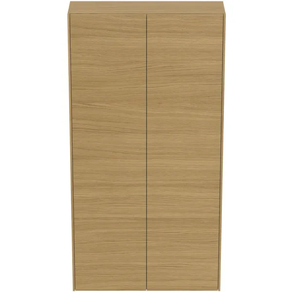 Ideal Standard Hochschrank „Conca“ 72 × 140 × 25 cm Eiche hell Furnier