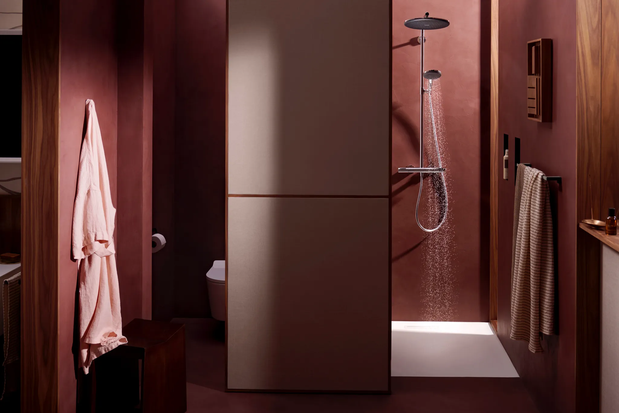 Hansgrohe AddStoris Q Badetuchhalter, Chrom Hansgrohe AddStoris Q Badetuchhalter, Chrom