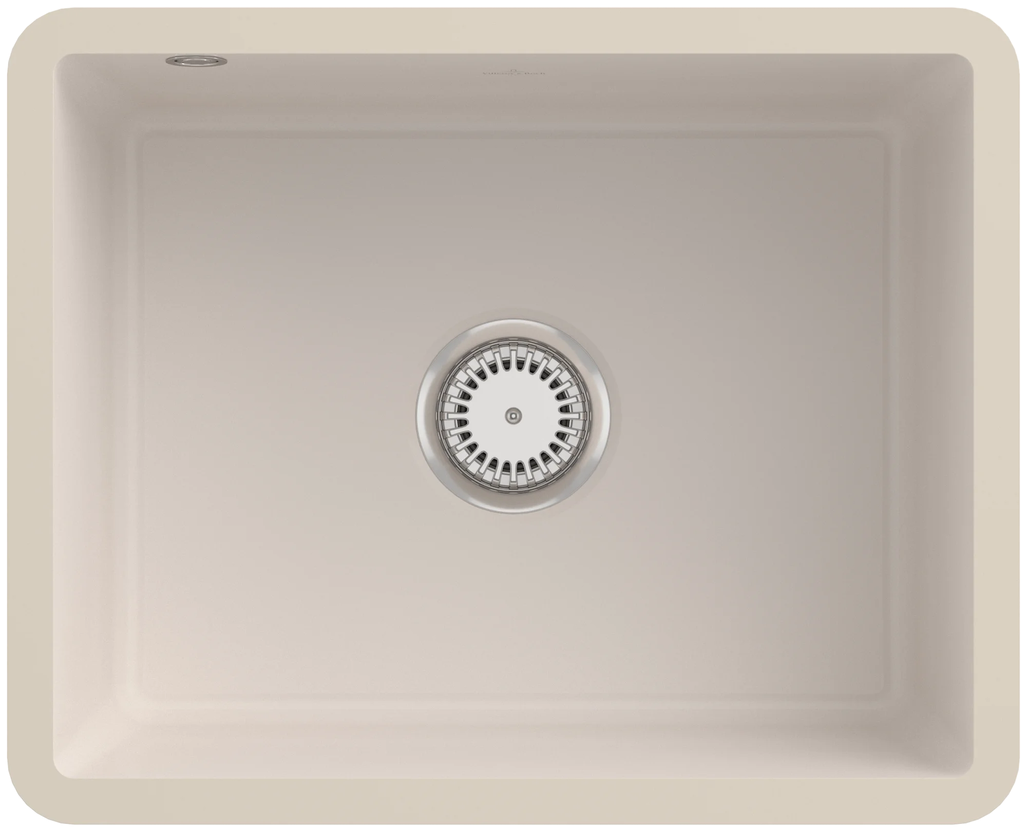 Villeroy & Boch Subway 60 SU Unterbauspüle, 545x440 mm, Crema CeramicPlus