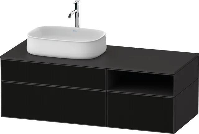 Duravit Waschtischunterschrank wandhängend „Zencha“ 130 × 44,2 × 55 cm Duravit Waschtischunterschrank wandhängend „Zencha“ 130 × 44,2 × 55 cm