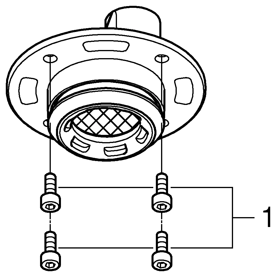 Strahlbildner Rainshower Aqua Pure 26737, Strahlart Pure XL Strahl, ohne Einbaukörper/Abdeckung, chrom