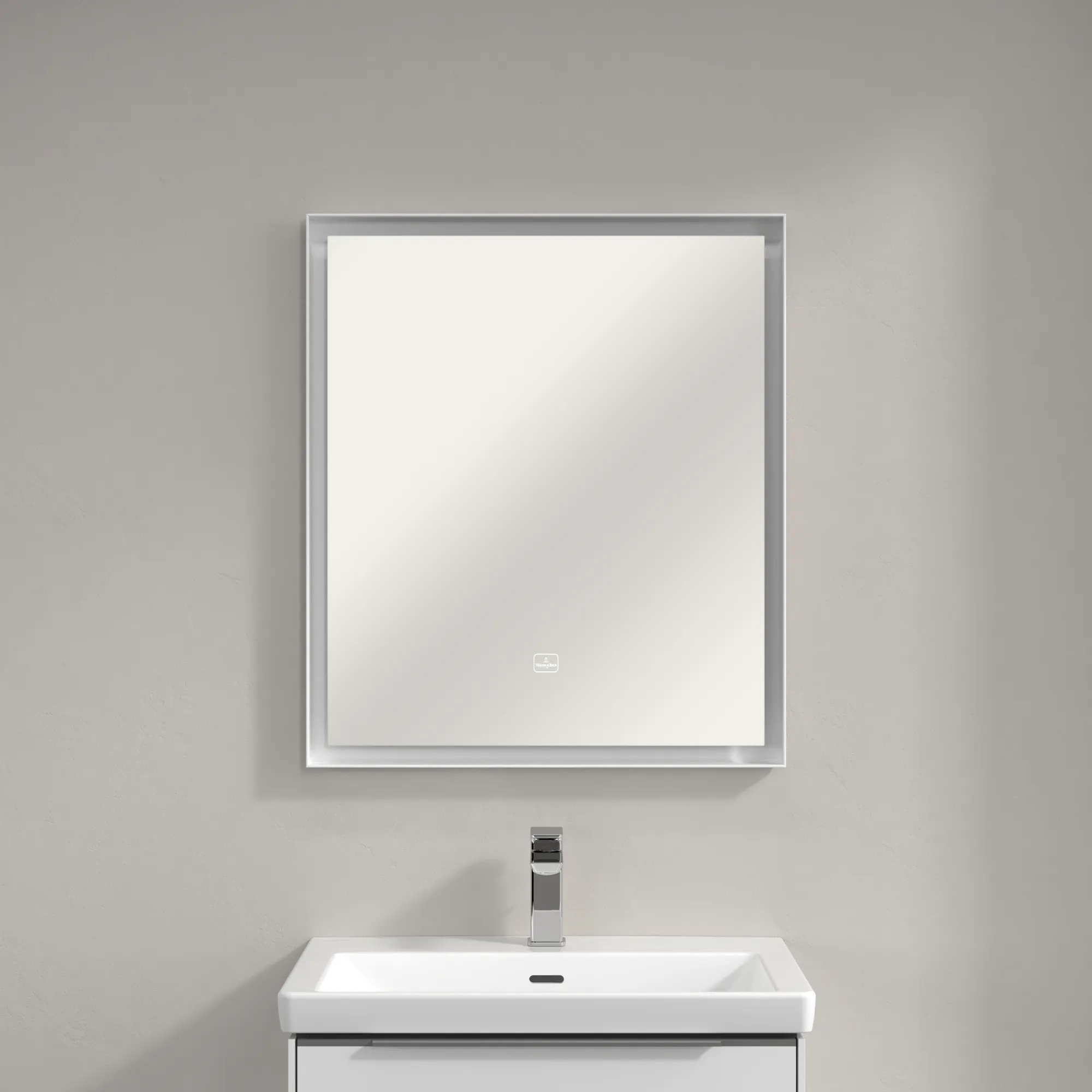 Villeroy & Boch Spiegel „Subway 3.0“ 650 × 750 mm in White Matt Villeroy & Boch Spiegel „Subway 3.0“ 650 × 750 mm in White Matt