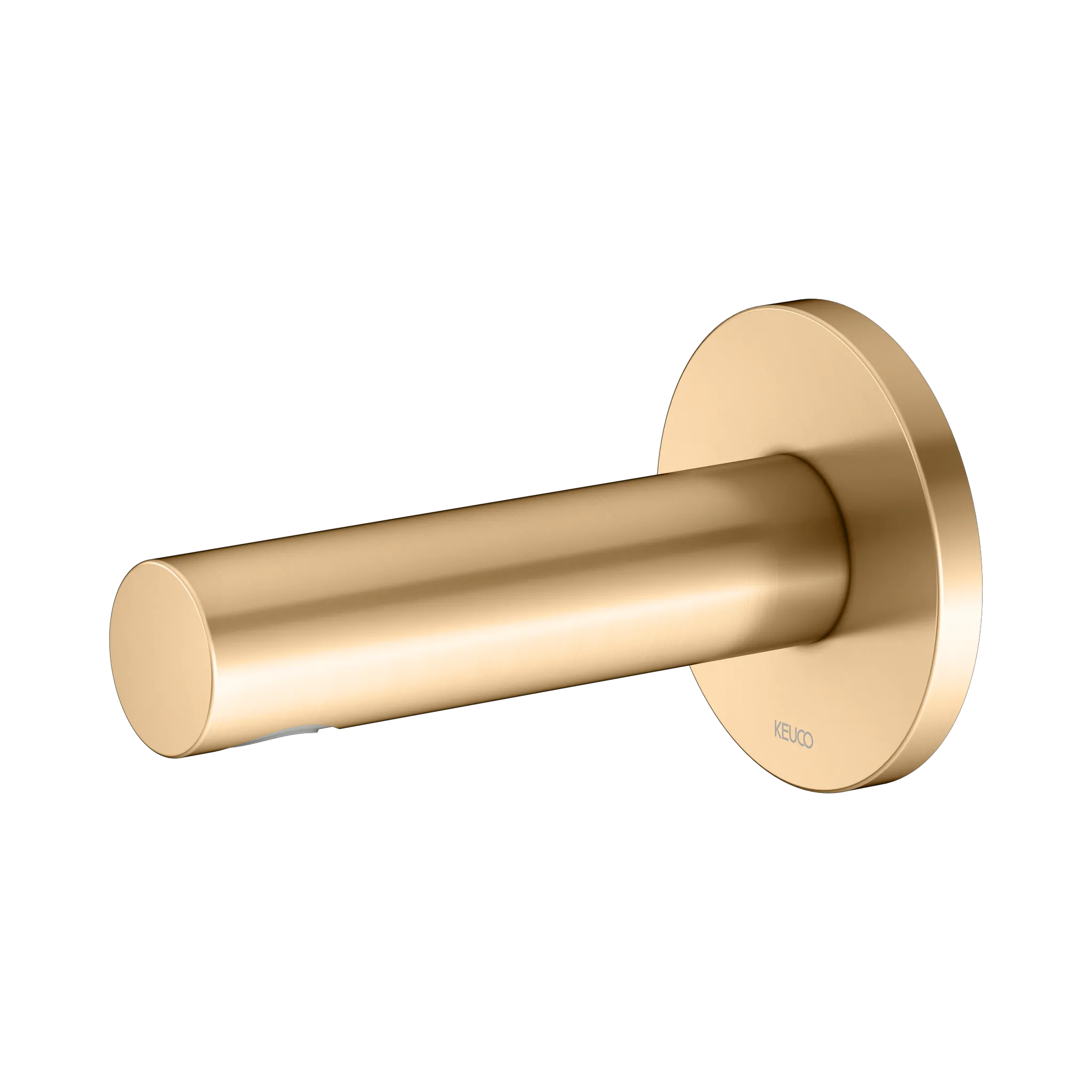 IXMO Wanneneinlauf DN15 Ausladung 130 mm Messing gebürstet rund IXMO Wanneneinlauf DN15 Ausladung 130 mm Messing gebürstet rund