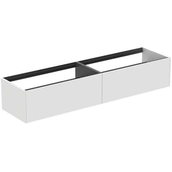 Ideal Standard Waschtischunterschrank „Conca“ 198,5 × 36 × 50,5 cm Weiß matt lackiert