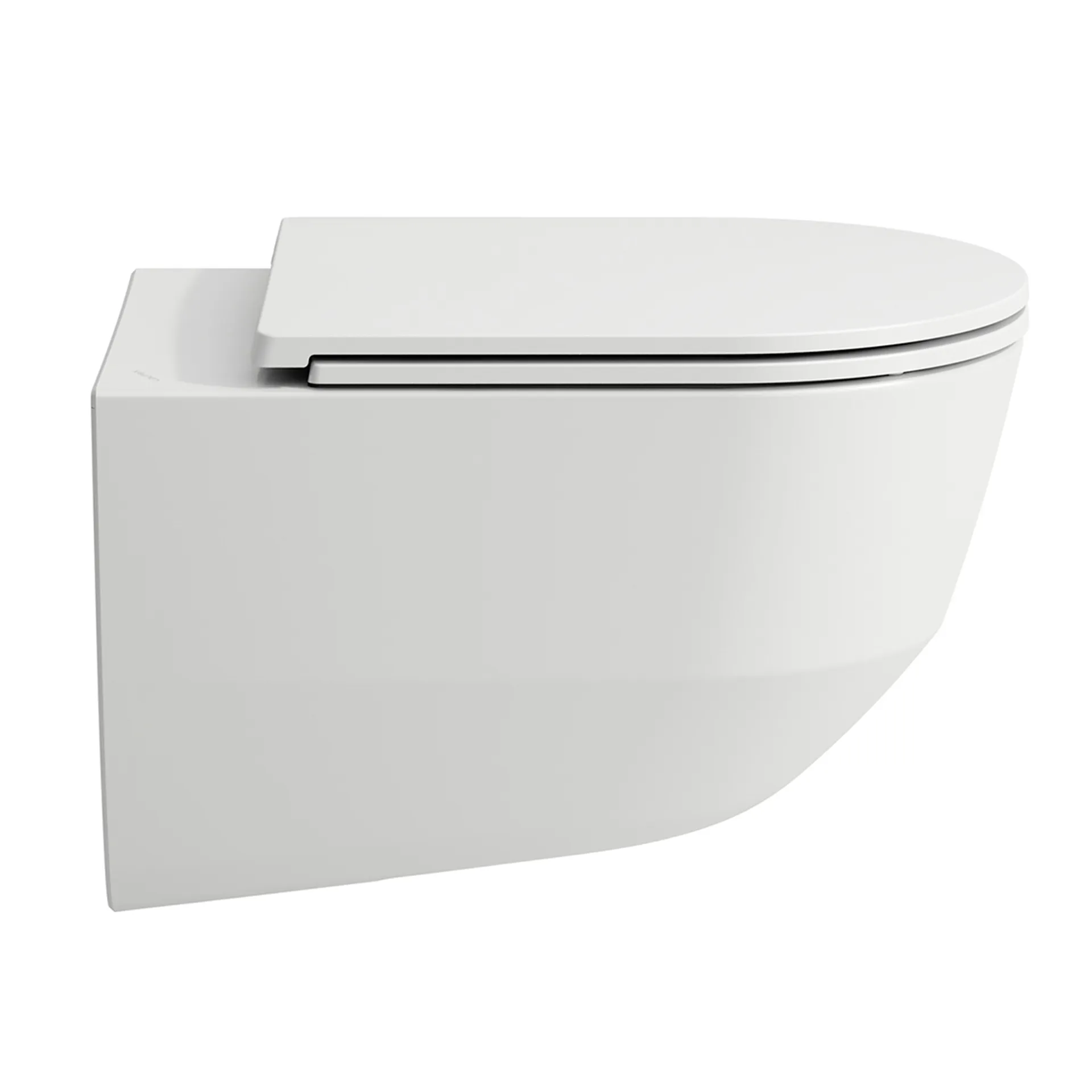 Tiefspül-WC wandhängend+Sitz PRO Pack 530x365x350 spülrandlos weiß