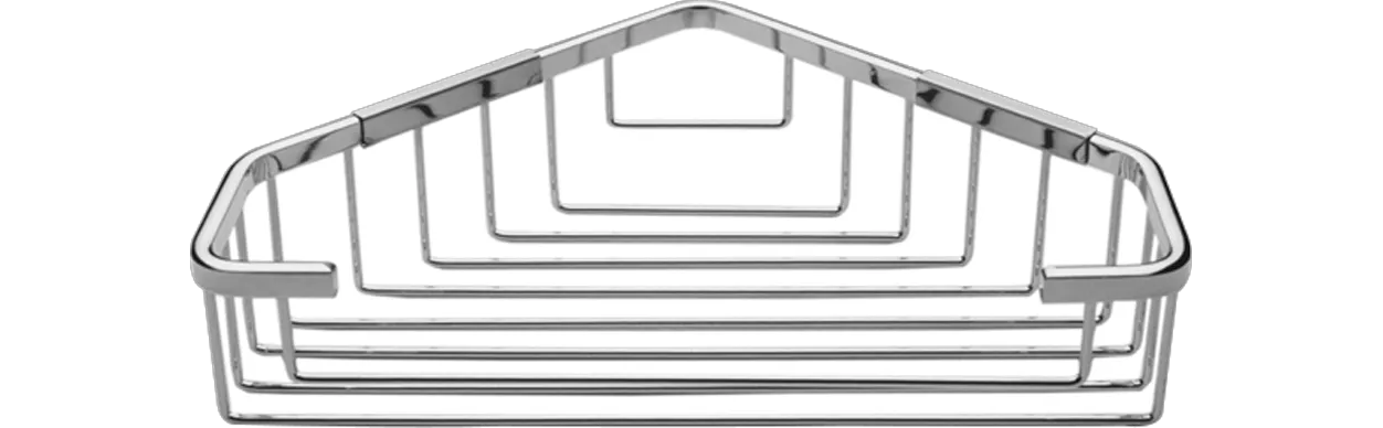 AS Eckschwammkorb chrom offen 230x160mm
