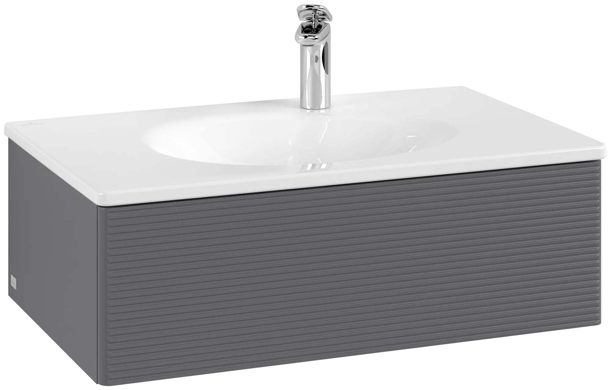 Villeroy & Boch Antao Unterschrank für Waschbecken, anthrazit Villeroy & Boch Antao Unterschrank für Waschbecken, anthrazit