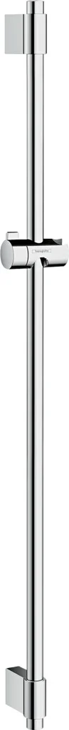 Hansgrohe Unica Brausestange Varia 105 cm Chrom – variable Wandstutzen, verstellbarer Neigungswinkel, Gesamtlänge 1044 mm