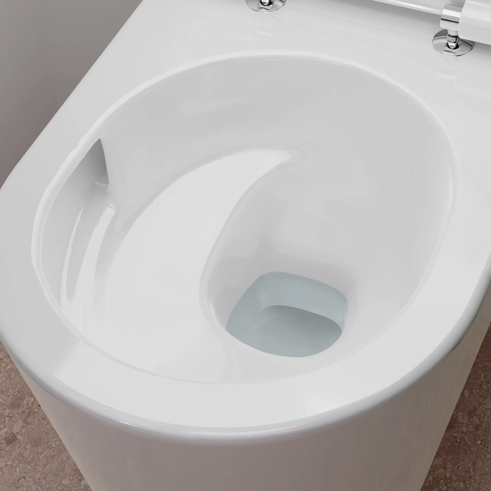 WC „EluPura S“, Befestigung verdeckt WC „EluPura S“, Befestigung verdeckt