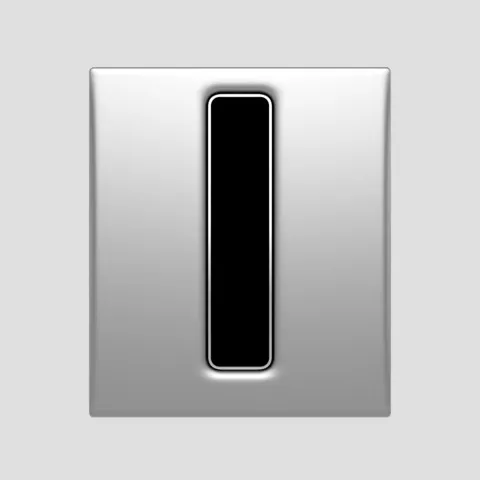 SANIT Urinal Abdeckplatte Ineo Bright Infrarot chrom SANIT Urinal Abdeckplatte Ineo Bright Infrarot chrom