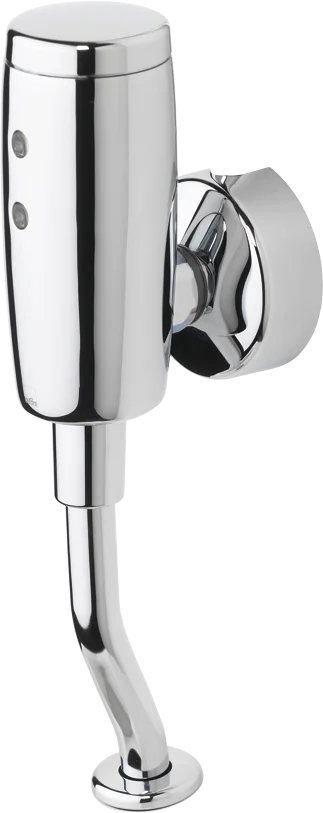HansaELECTRA Urinalsteuerung HansaELECTRA 0944 6V Bluetooth Ausladung 81mm gebogen DN15 Chrom