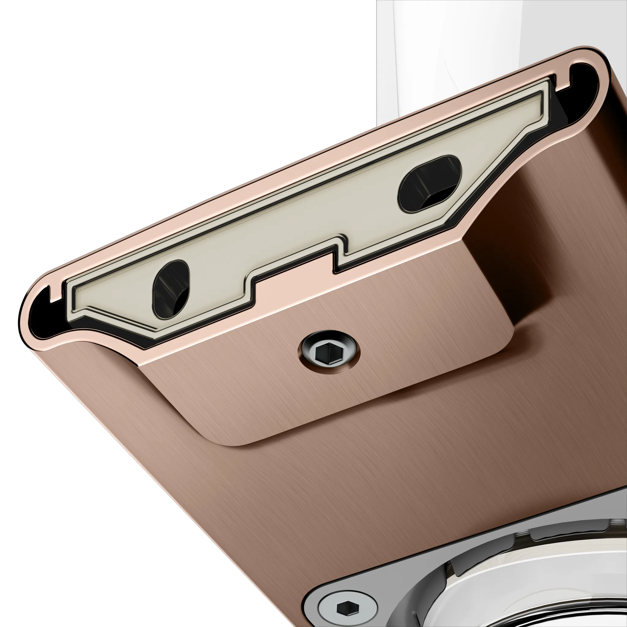 Edition 400 Glashalter Rotgold gebürstet