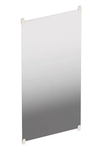 HEWI Spiegel „Serie 801“ 60 × 120 cm in Reinweiß HEWI Spiegel „Serie 801“ 60 × 120 cm in Reinweiß