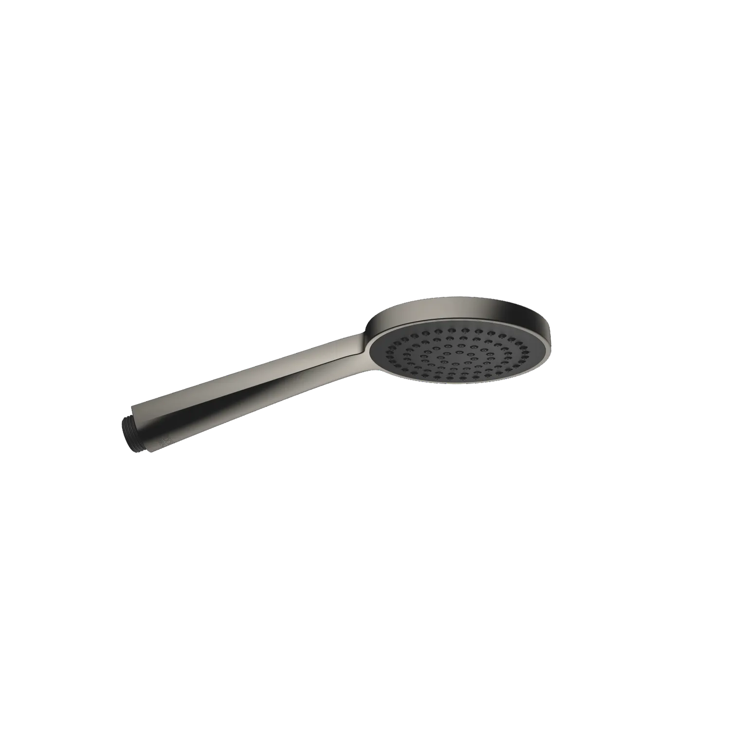 Dornbracht Handbrause - Dark Platinum gebürstet, COMPACT RAIN, Durchfluss max. 15 l/min (bei 3 Bar), mit Antikalk-System, Brausekopf D. 100 mm,