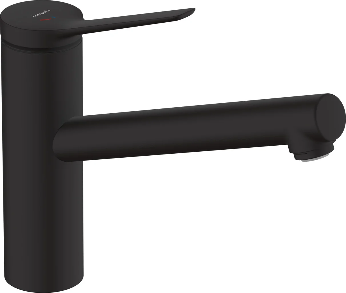Hansgrohe Zesis M33 Einhebel-Küchenmischer 150 EcoSmart 1jet mattschwarz