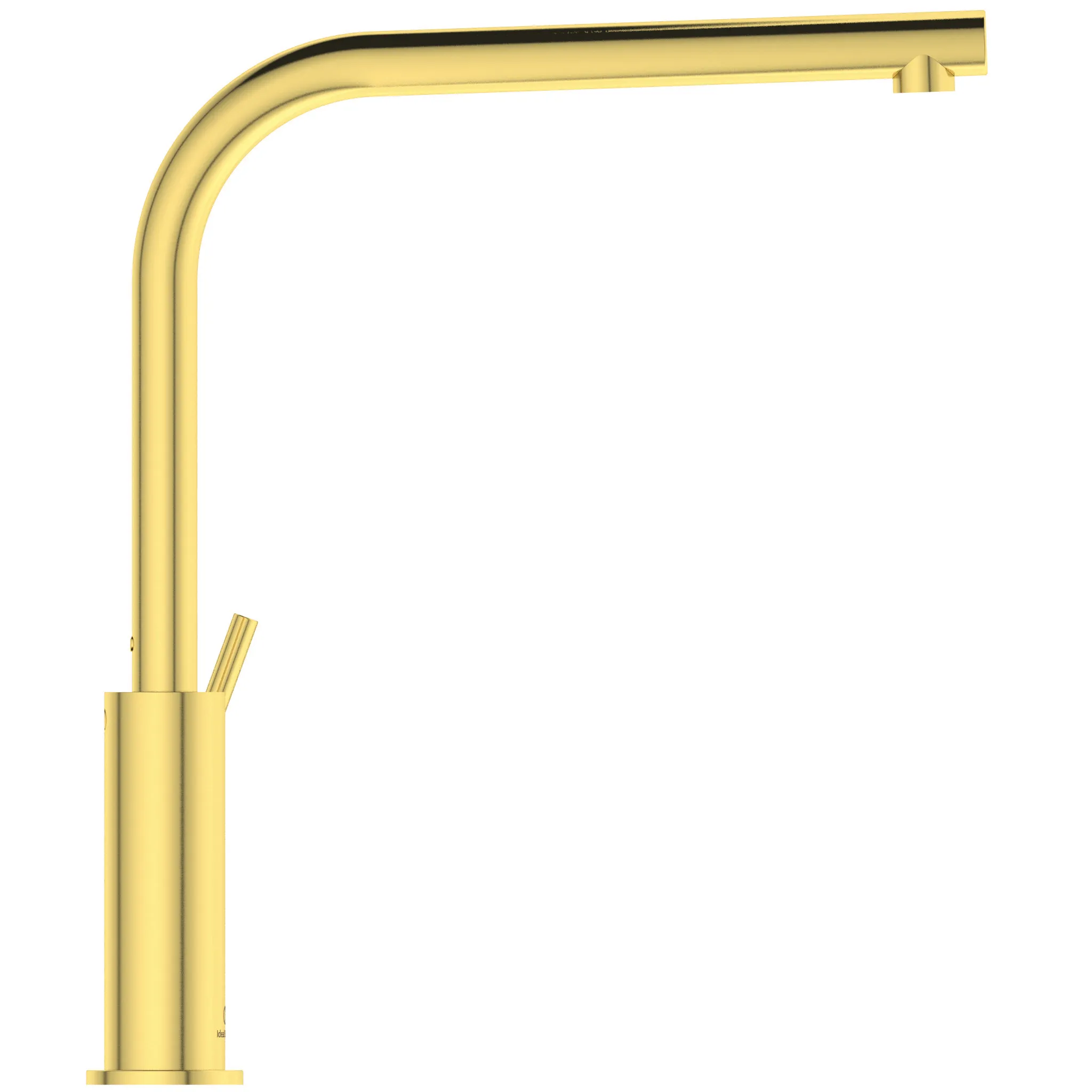 Ideal Standard Gusto Küchenarmatur BD418A2, L-Auslauf, 232mm Ausladung, Brushed Gold