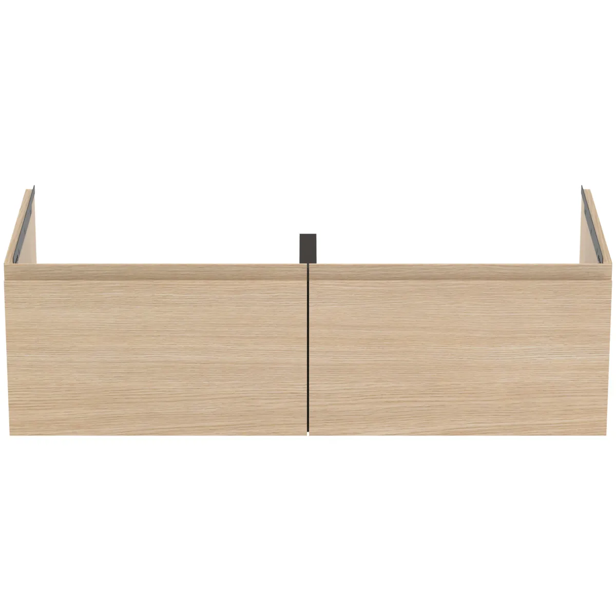 Ideal Standard Möbeldoppel-Waschtischunterschrank Finesse Eiche weiß 1200x505x370mm