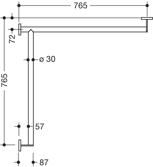 HEWI Haltegriff „System 900“