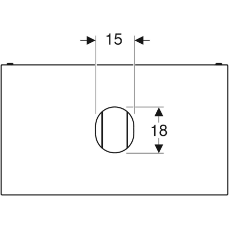 Geberit Waschtischunterschrank „Variform“ 90 × 23,5 × 51 cm