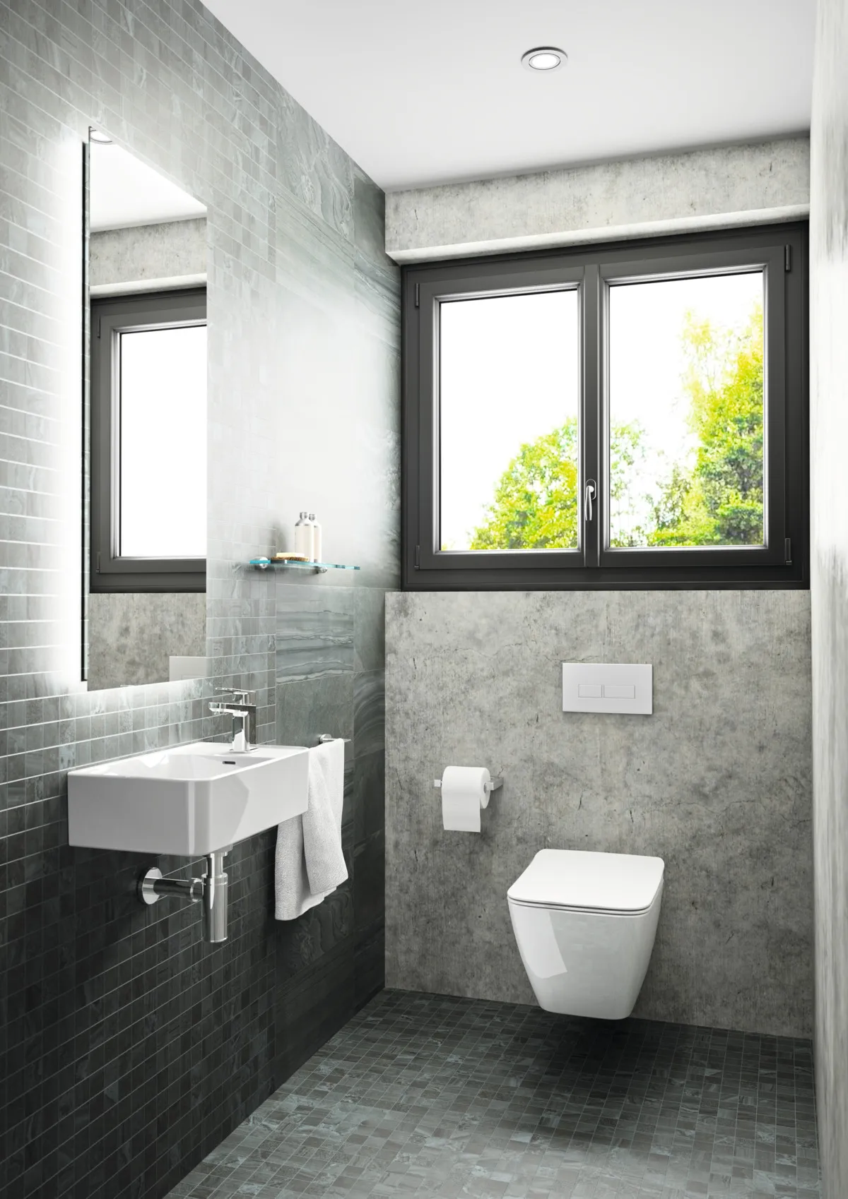 Waschtischarmatur Tonic II, 5 l/min., Piccolo, mit Ablaufgarnitur, Ausladung 100mm, Chrom Waschtischarmatur Tonic II, 5 l/min., Piccolo, mit Ablaufgarnitur, Ausladung 100mm, Chrom