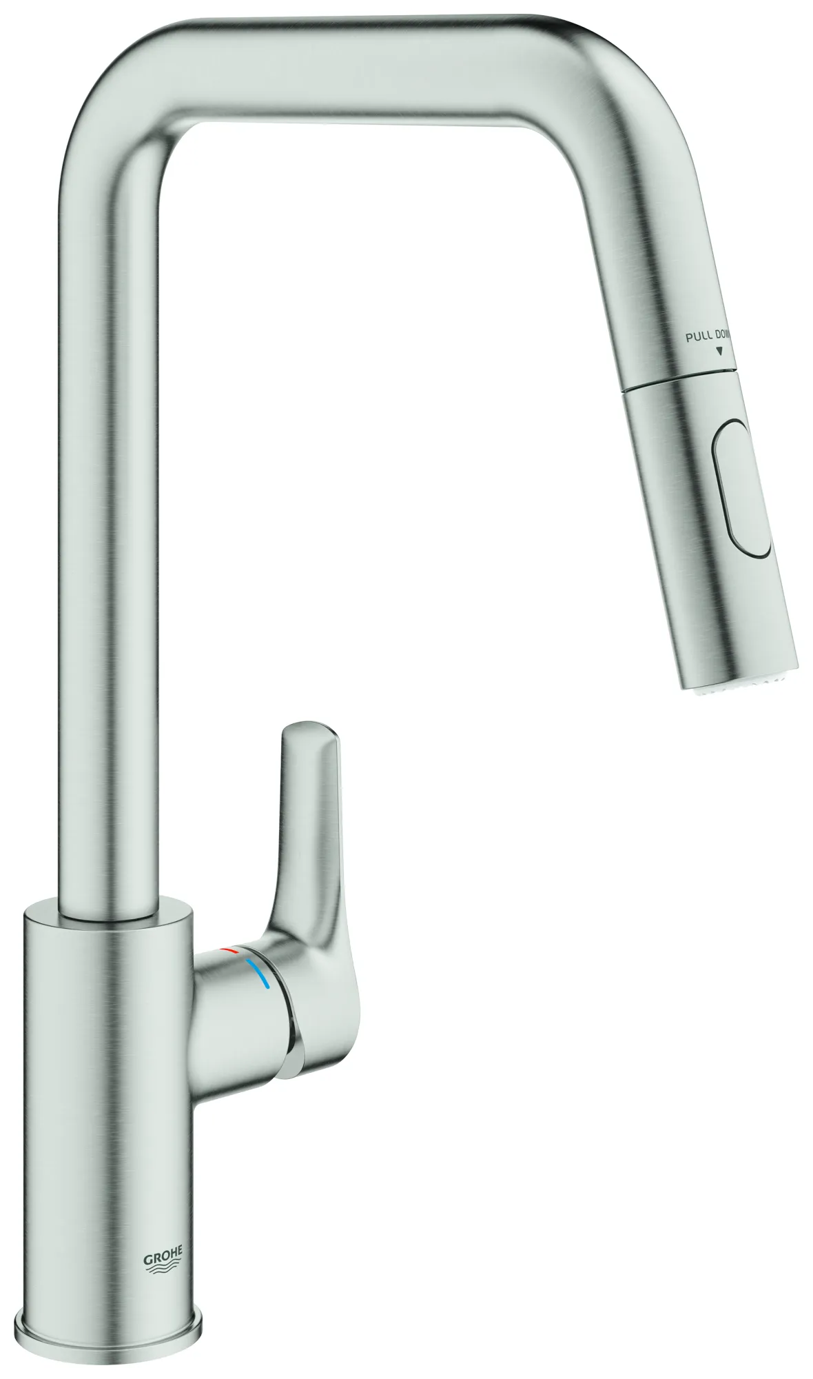 Grohe Einhand-Spültischbatterie Eurosmart Professional in supersteel Grohe Einhand-Spültischbatterie Eurosmart Professional in supersteel