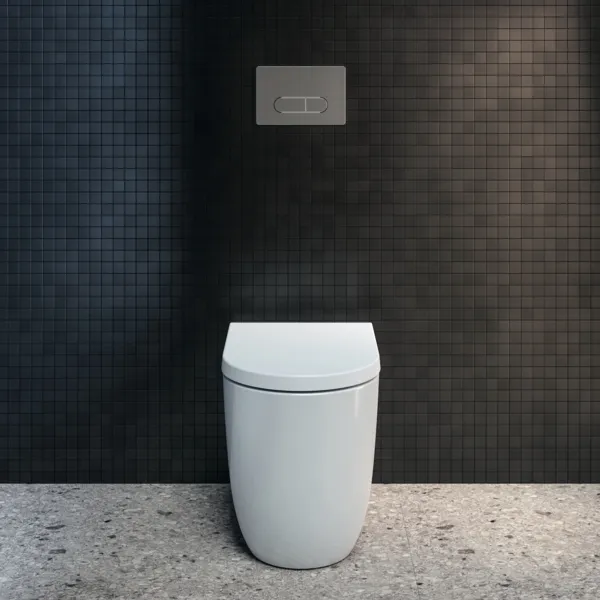 WC „BlendCurve“ 36 × 40 × 56,5 cm in Weiß WC „BlendCurve“ 36 × 40 × 56,5 cm in Weiß