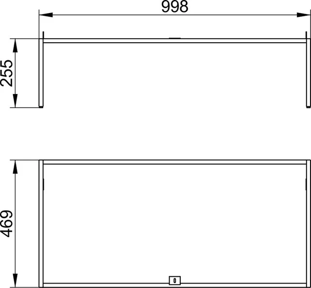 KEUCO Untergestell für Waschtischunterbau Modell 33198140004 „X-Line“ in Trüffel KEUCO Untergestell für Waschtischunterbau Modell 33198140004 „X-Line“ in Trüffel