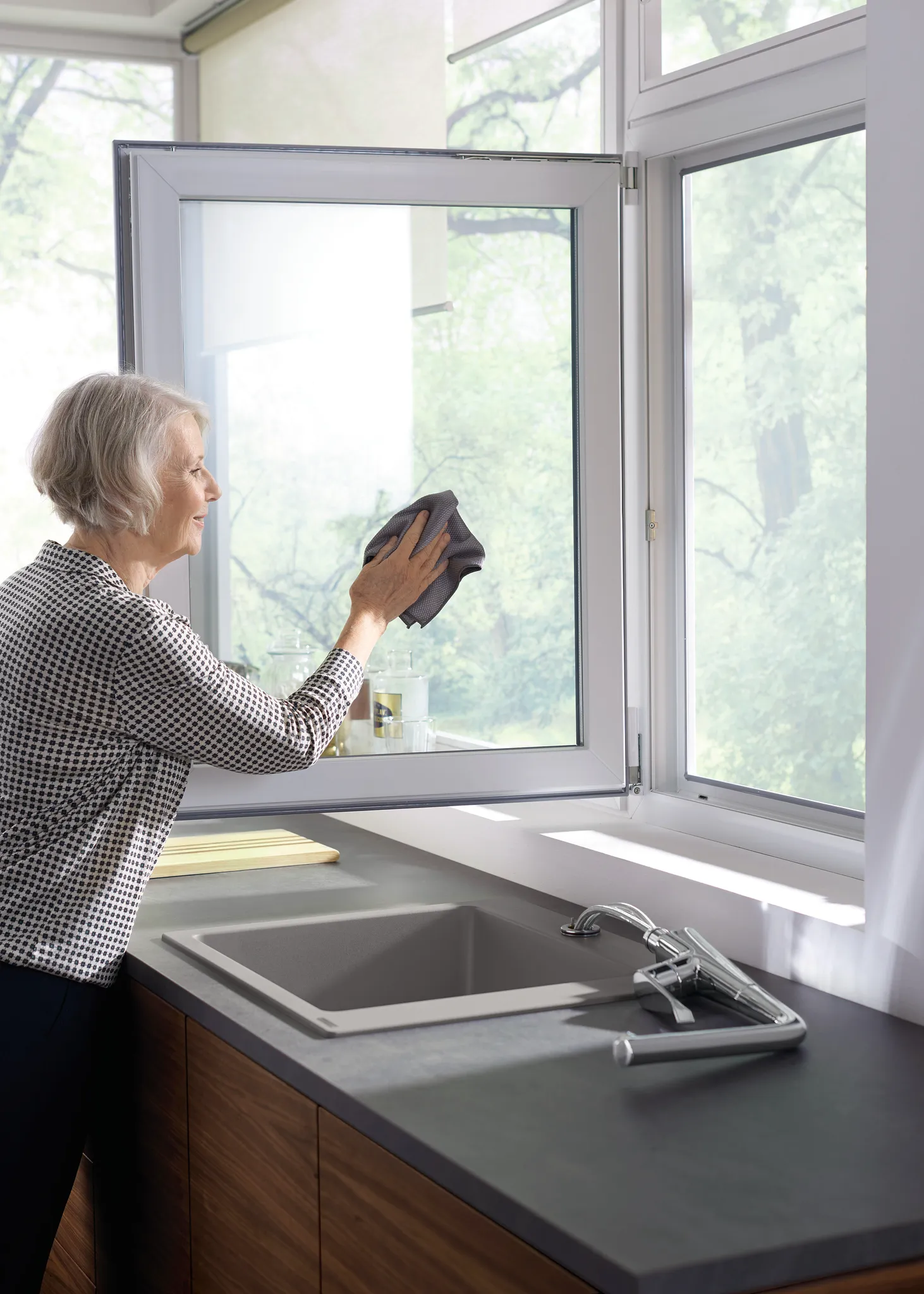 Hansgrohe S51 S510-F450 Einbauspüle 450, Betongrau